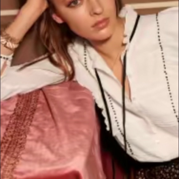 Sezane Tops - Sezane - Valentine shirt - size 36 NWT